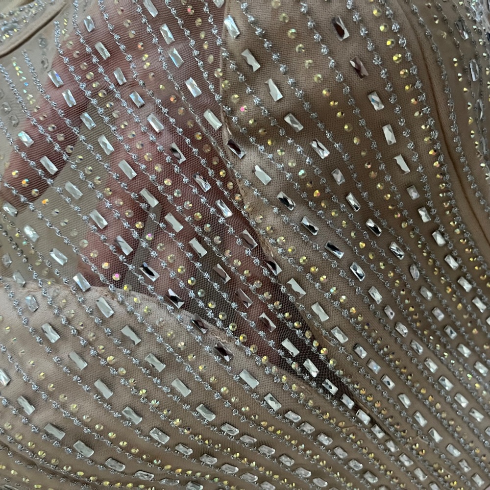 Long Dusty Blush Pink Prom Dress by PromGirl - Picture 9 of 12